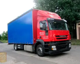 Грузовик тентованный Iveco Stralis 190S45, 2011 год | photo 0