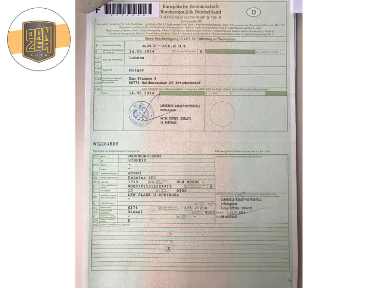 Мерседес Атего 1224, 05/2014 год, штора-борт 47 м3, ворота, 2 спальника - фото 36