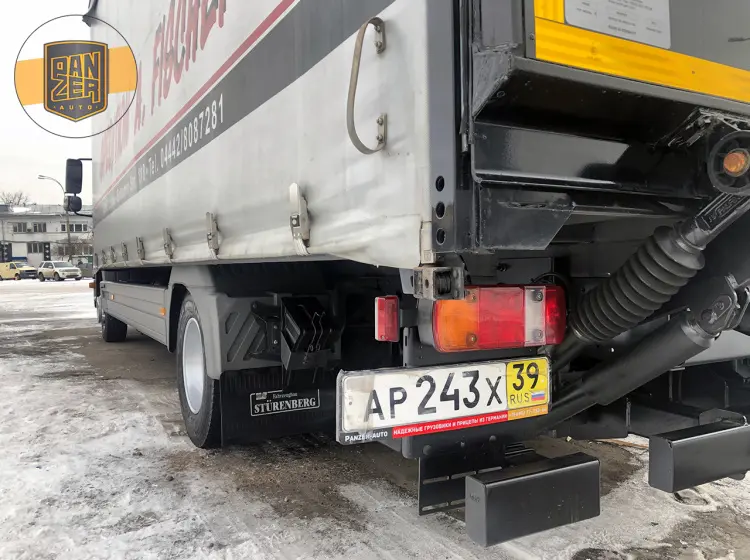 Mercedes Atego 822 L, 12/2013г, пятитонник, штора 40 м3 с гидролифтом, 2 спальника - фото 11