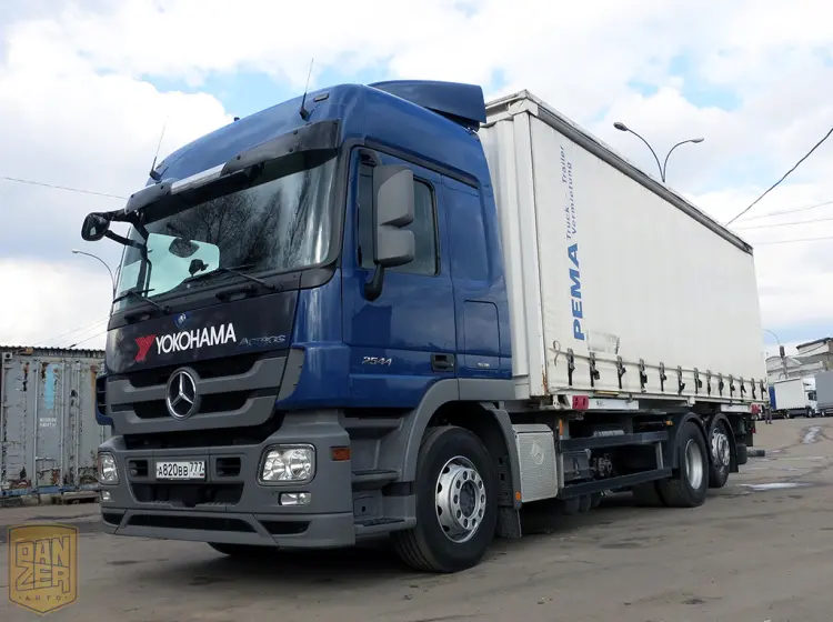 Продажа грузовика Mercedes Actros 2544, 2011 г, штора 48 м3 - фото 8