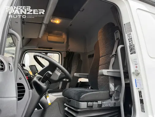 Mercedes Atego 1230, 2019 год, штора 46 кубов, ворота - фото 4