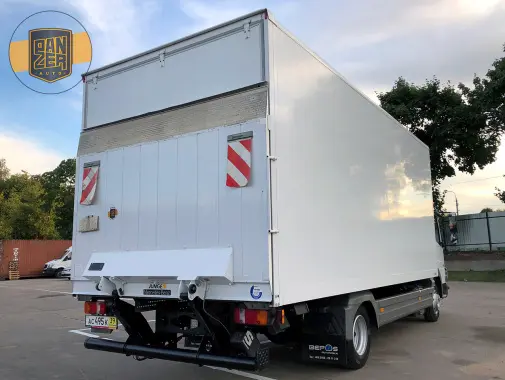 Mercedes Atego 816 L, фургон 36 кубов, 2012 год, гидролифт - фото