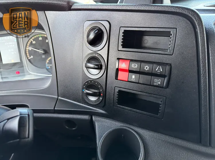 mercedes-benz atego 1230, фургон 18 палет, гидроборт 35