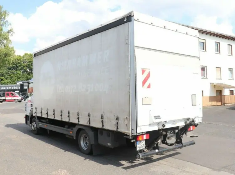 Mercedes Atego 818 L, 2015 год, штора 38 м3, гидроборт, верх сдвижной, без пробега по РФ - фото 8