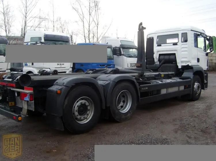 MAN TGS 28.440, контейнеровоз с установкой мультилифт Meiller, г/п 16т, спальник, 2012г - фото