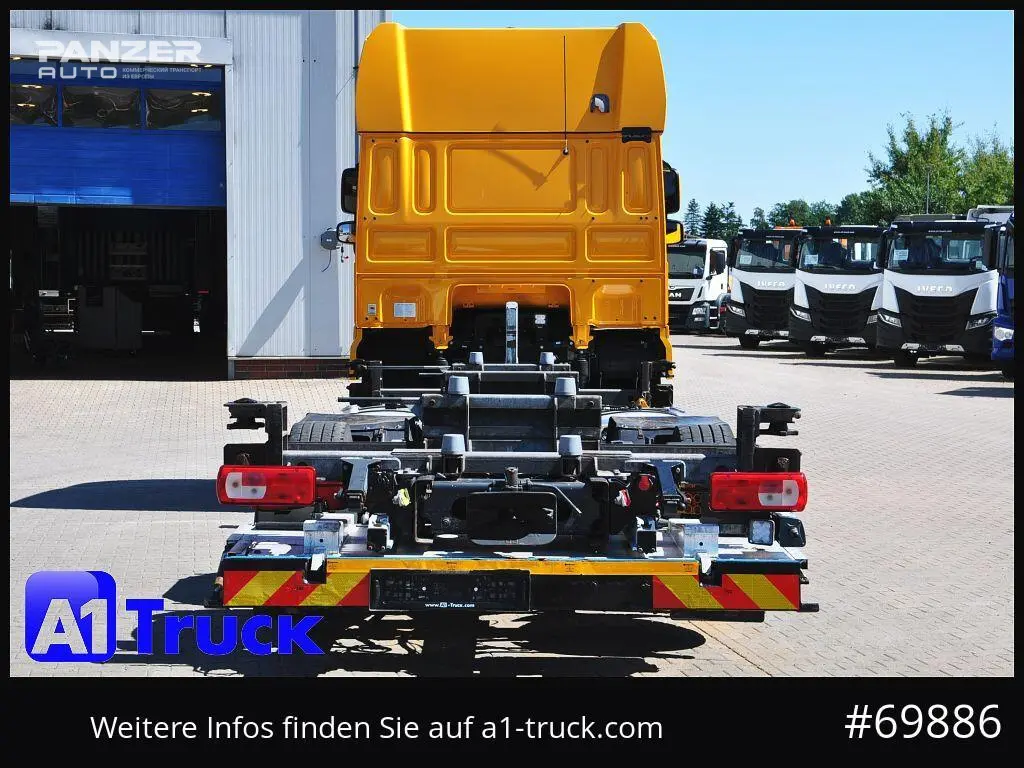 Грузовой автомобиль DAF XF 480, 2019 год, 15 тонник, 6x2, контейнеровоз BDF, гидроборт - фото 2