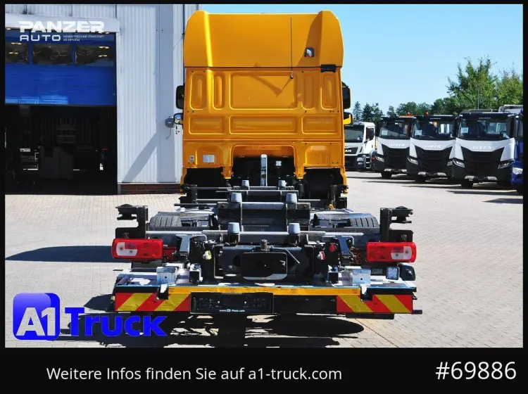 Грузовой автомобиль DAF XF 480, 2019 год, 15 тонник, 6x2, контейнеровоз BDF, гидроборт - фото 2
