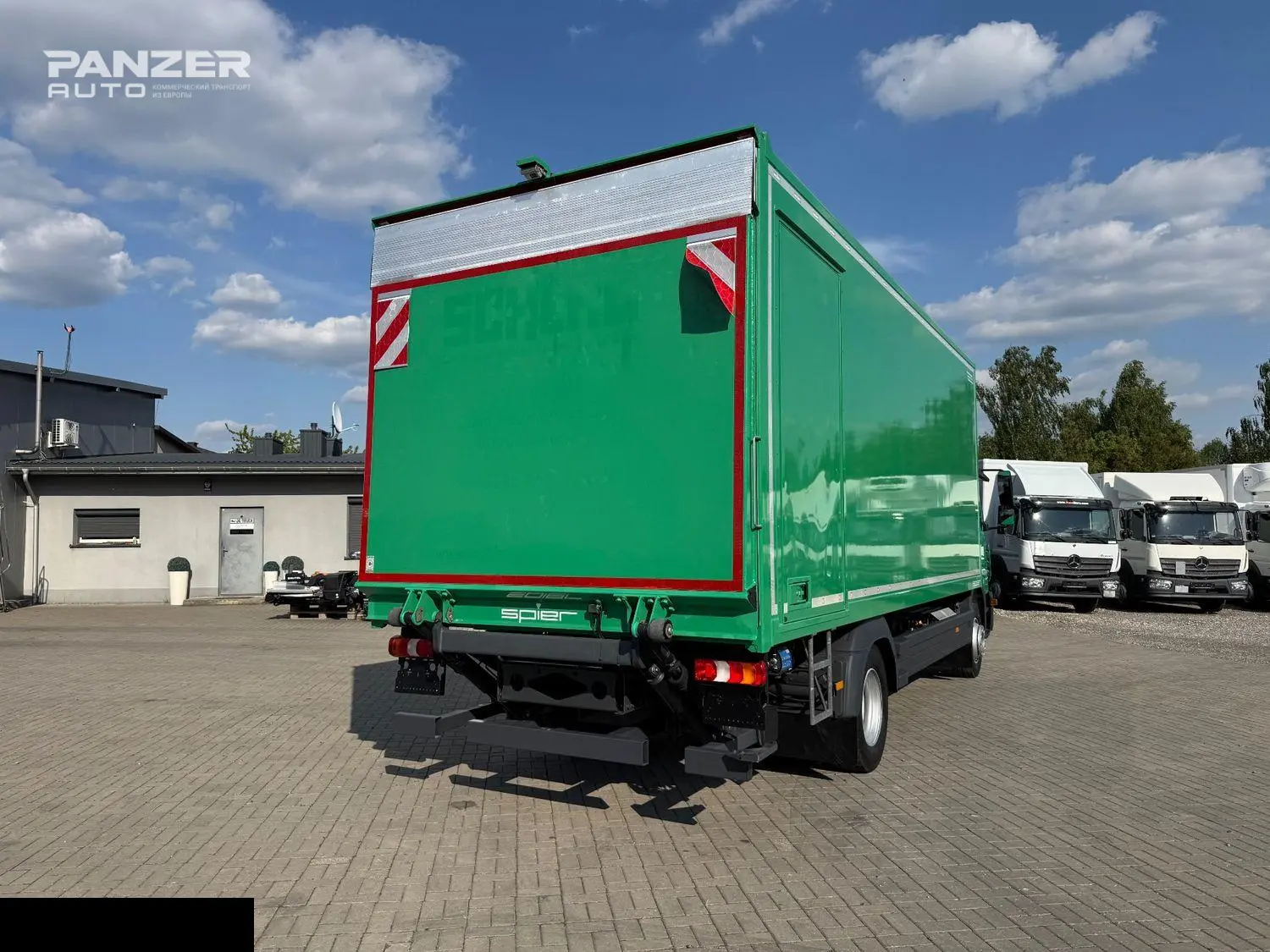 Mercedes Atego 1224, 2019 год, промтоварный фургон м3, гидролифт - фото 3