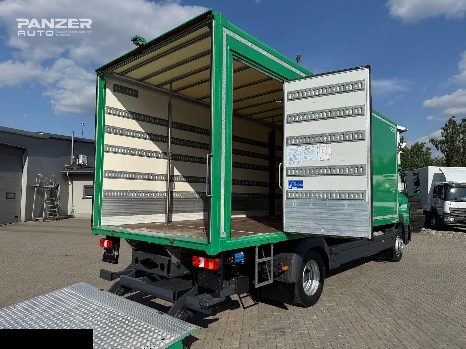 Mercedes Atego 1224, 2019 год, промтоварный фургон м3, гидролифт - фото 4
