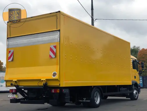 MAN TGM 12.250, 12/2012 год, фургон 46 кубов с гидролифтом - фото 9
