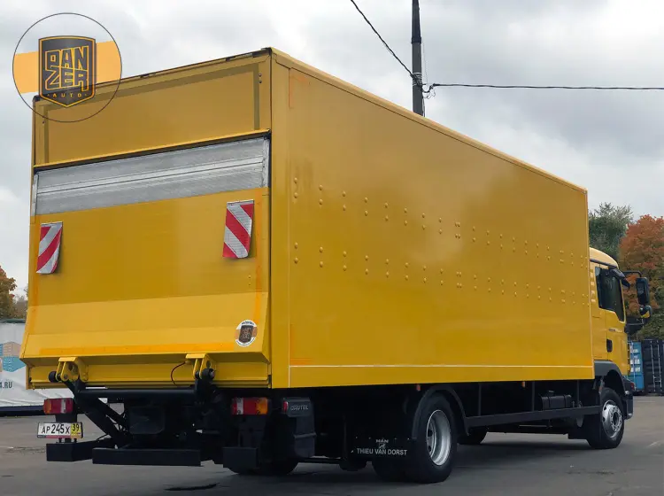 MAN TGM 12.250, 12/2012 год, фургон 46 кубов с гидролифтом - фото 9