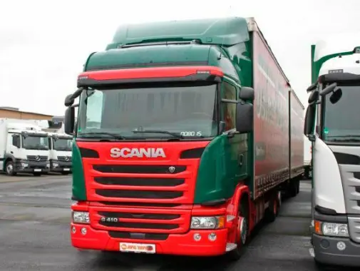 Автопоезд шторный 120 кубов Scania G410, 11/2015 год, без пробега по РФ - фото 3