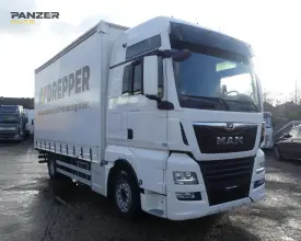 Грузовик тентованный MAN TGX 18.500, 2018 год | photo 0