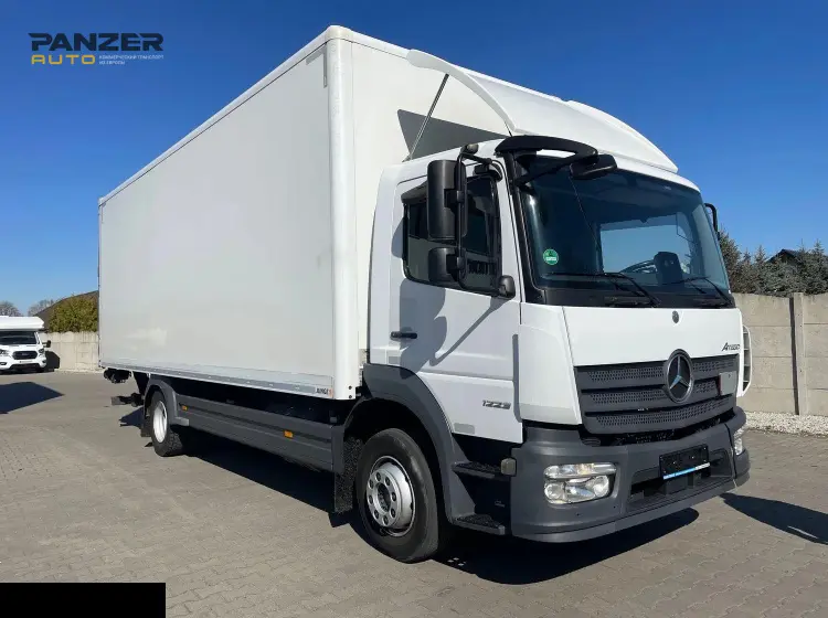 Mercedes-Benz Atego 1223, 2018 год, фургон 44 кубов с гидробортом, 18 паллет - фото