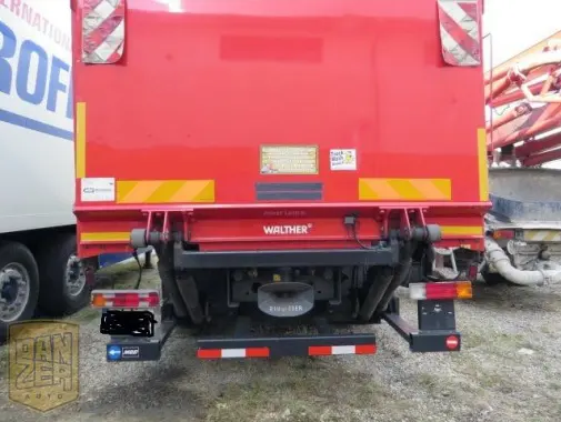 Mercedes-Benz Axor 1829 L, штора 44м3, все загрузки, длина 7.2м, гидролифт, г/п 10т, спальник - фото 2