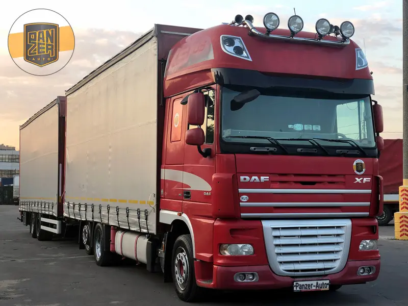 Автопоезд DAF XF 105.410 120 кубов, 2008 год | photo 0