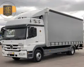 Грузовик тентованный Mercedes Atego 1229, 2013 год | photo 0
