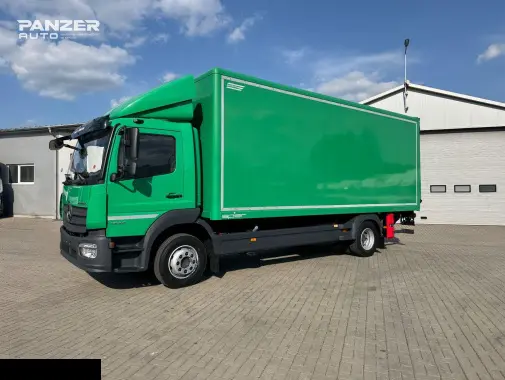Mercedes Atego 1224, 2019 год, промтоварный фургон м3, гидролифт - фото 13