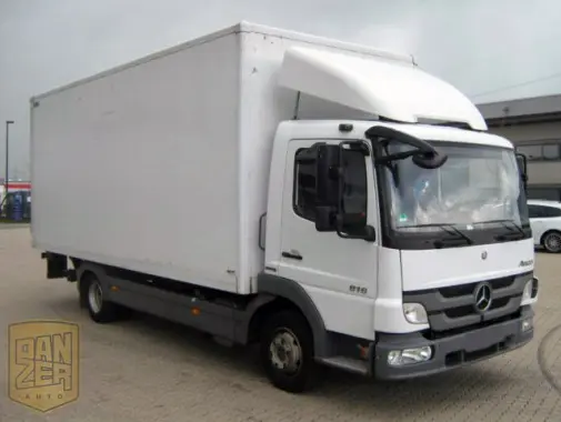 Mercedes-Benz Atego 816L, фургон 36м3, гидролифт MBB 1000кг, г/п 5т, пневмо - фото 8