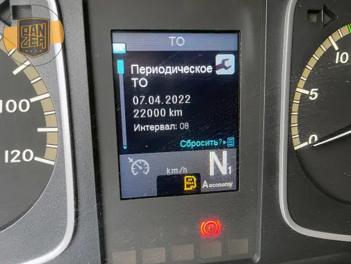 Мерседес Атего 1230, 2014 год, штора-борт 48 м3, ворота, пневма перед и зад, АКПП - фото 18